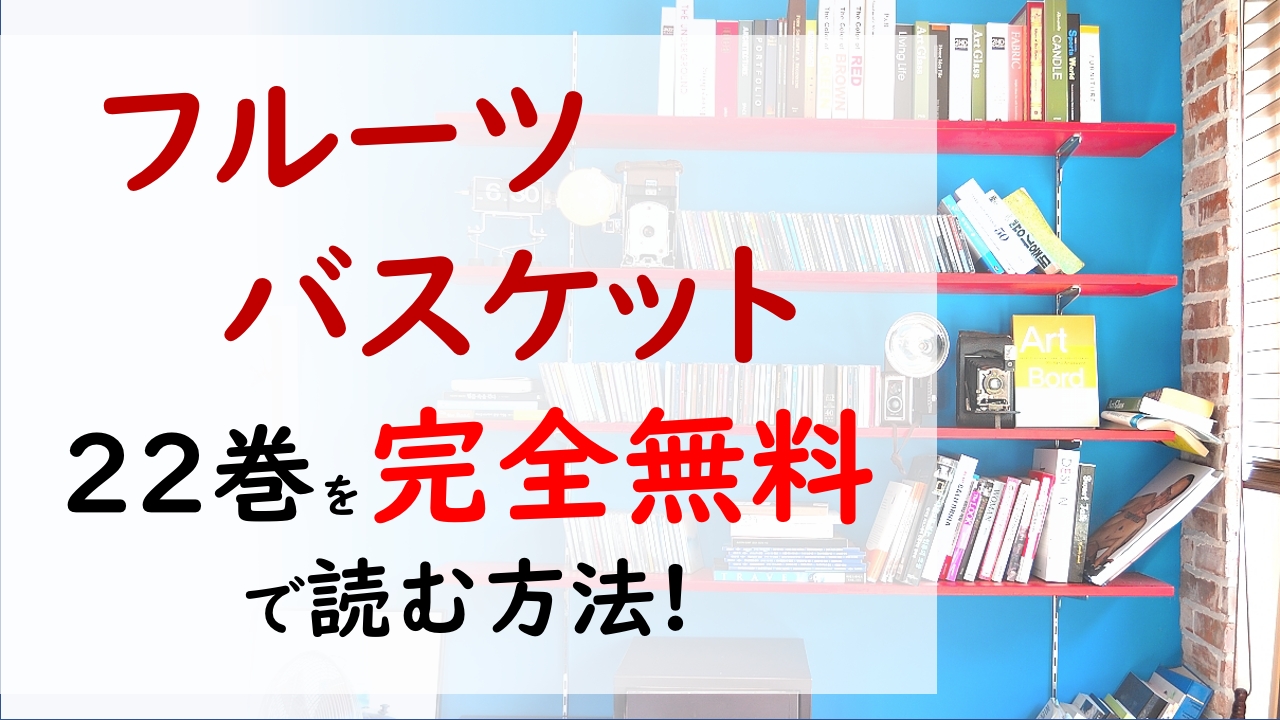 フルーツバスケット22巻を無料で読む漫画バンクやraw Zipの代役はコレ 実の父親とも向き合う決心をした夾