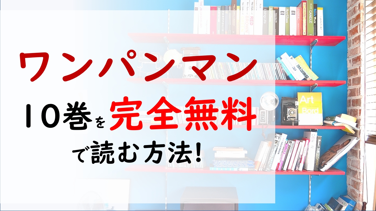 ワンパンマン10巻を無料で読む漫画バンクやraw Zipの代役はコレ サイタマは異種格闘技大会にこっそり出場