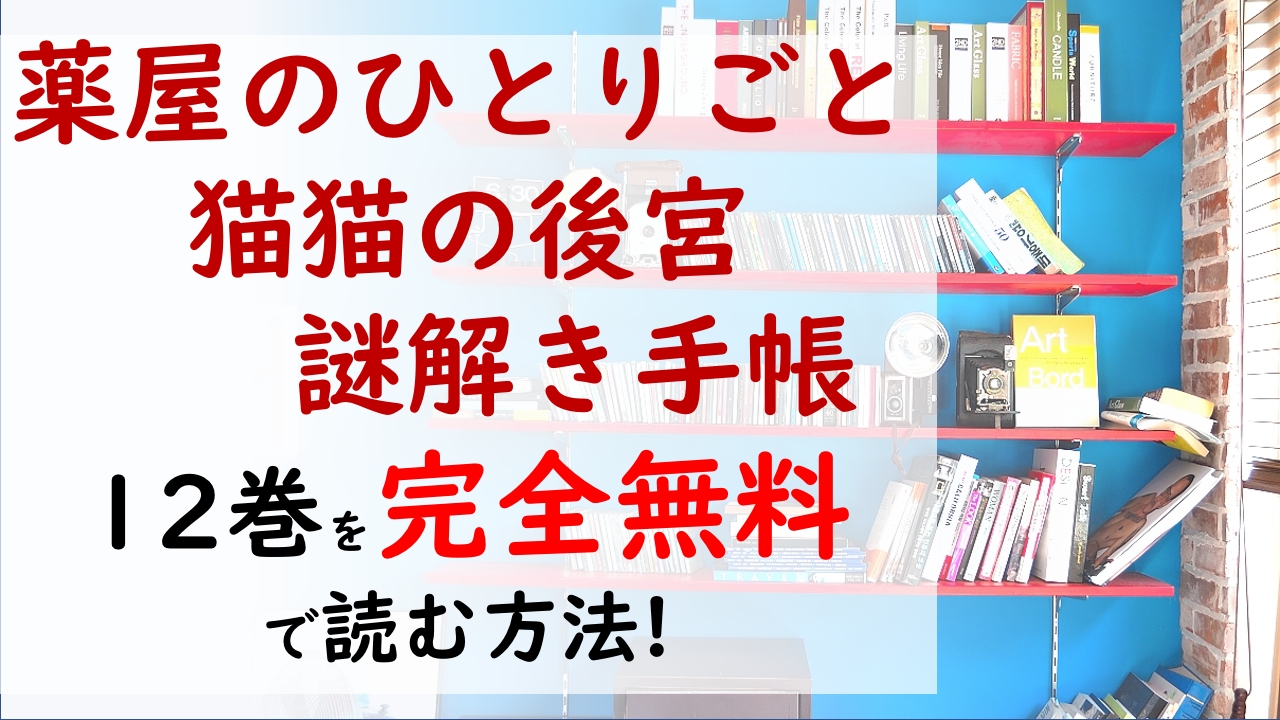 薬屋のひとりごと 猫猫の後宮謎解き手帳 12巻を無料で読む漫画バンクやraw Zipの代役はコレ 先帝の遺体が一年経っても腐敗しなかったのはなぜ